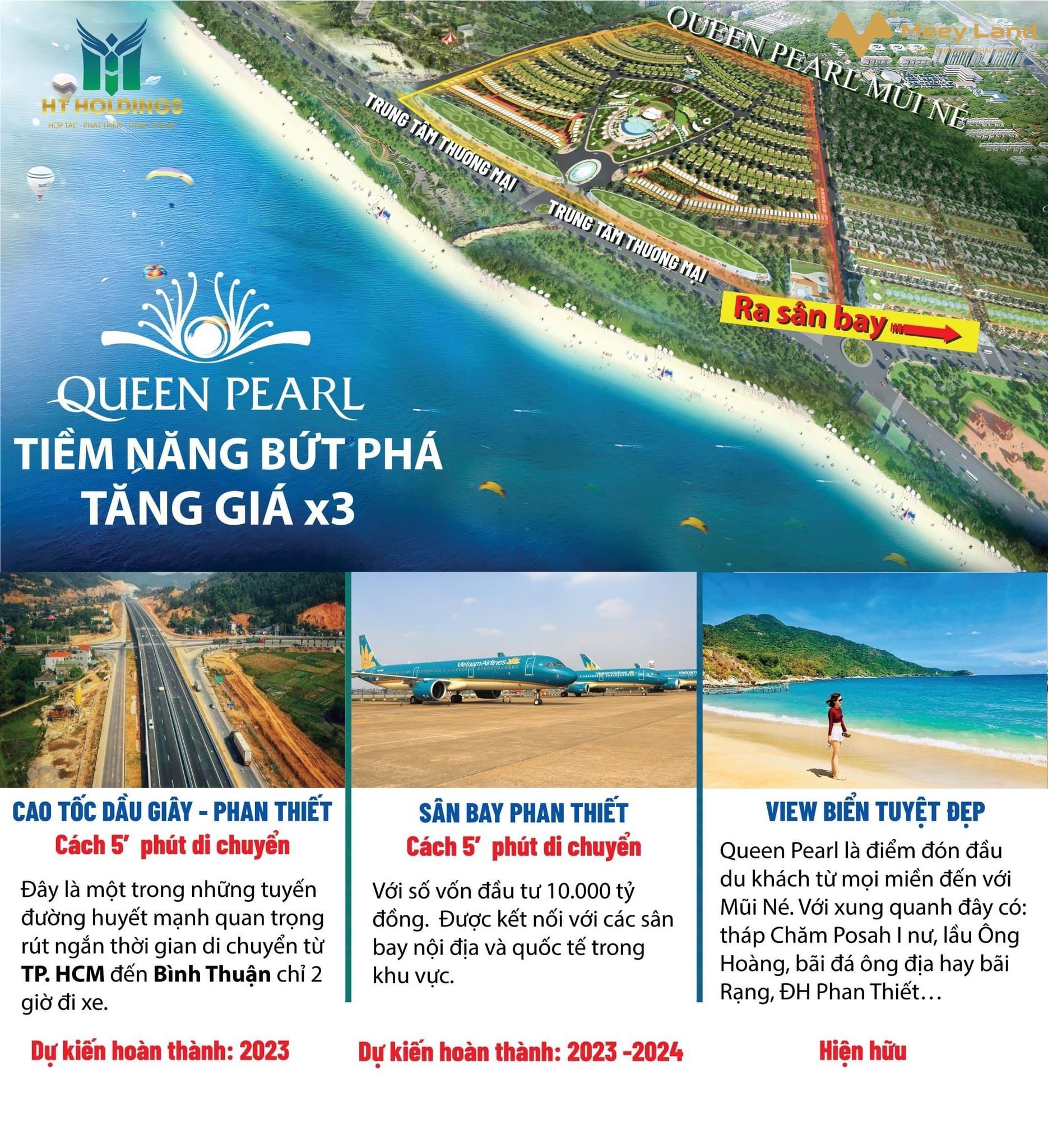 Đất nền Queen Pearl Mũi Né, Phan Thiết, Bình Thuận