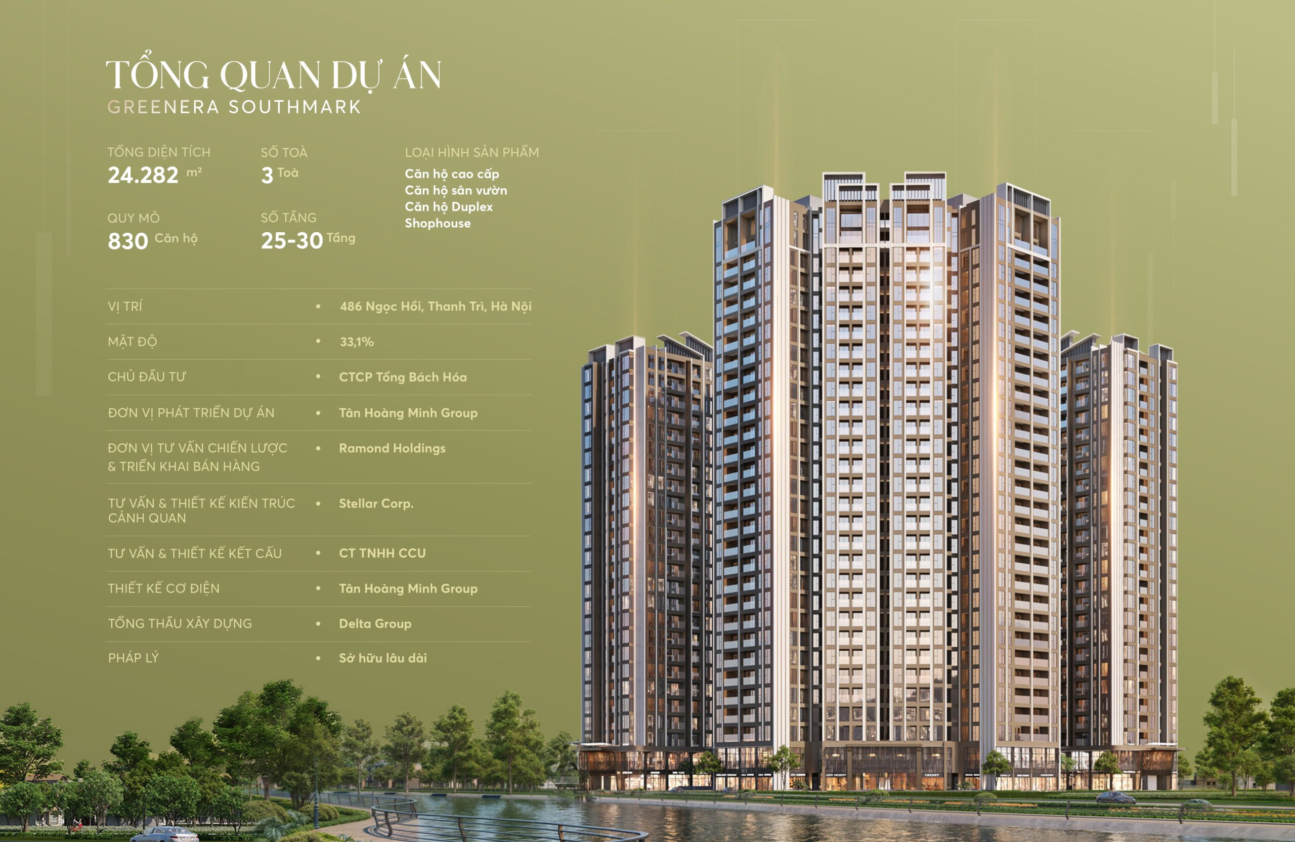 Chung cư Greenera Southmark 468 Ngọc Hồi