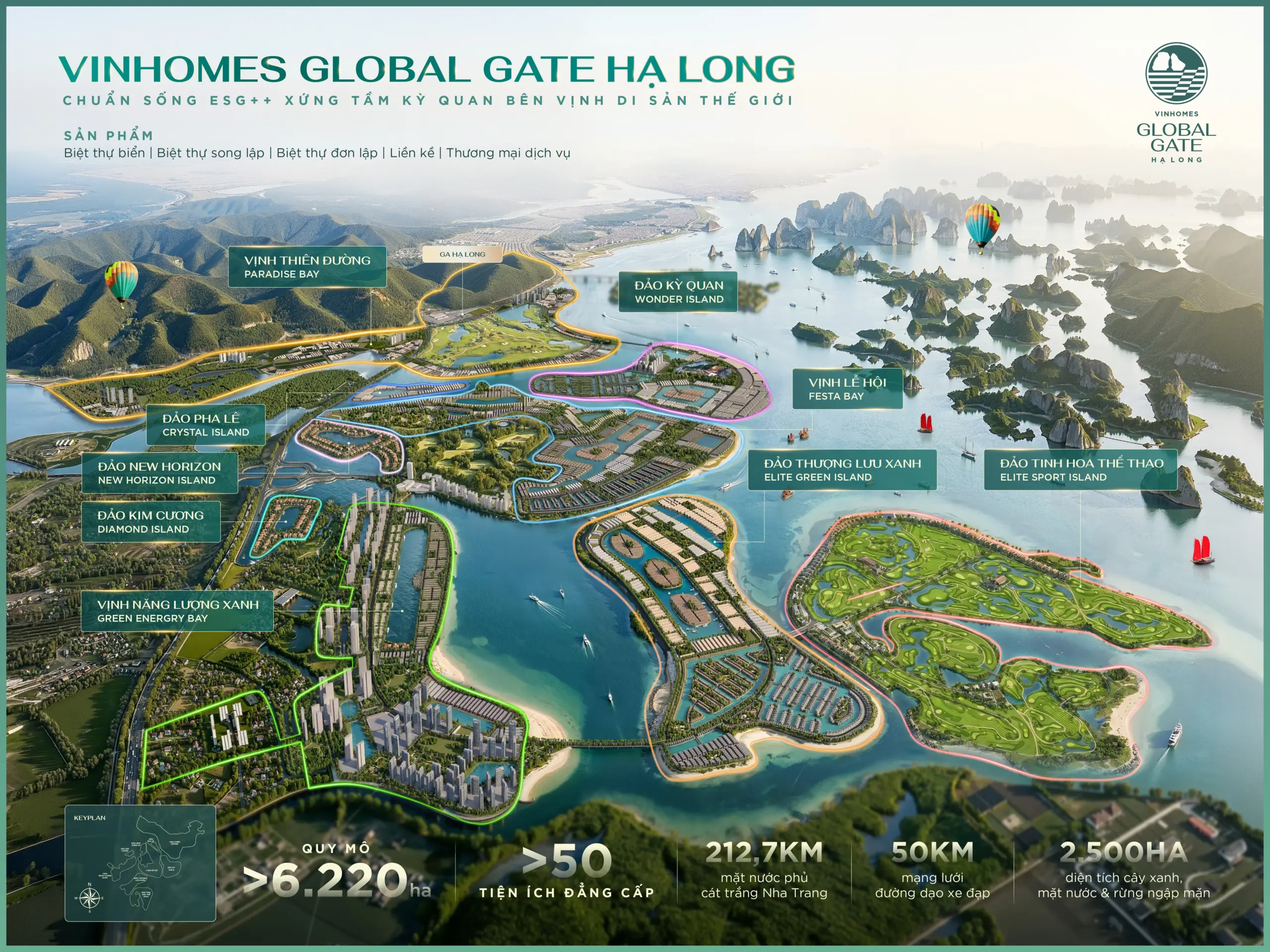 Vinhomes Global Gate Hạ Long: Quy Hoạch, Bảng Phân Khu & Cơ Hội Đầu Tư